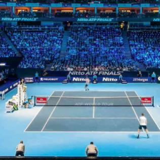 At ATP Finals in Turin, tennis champions train with Technogym